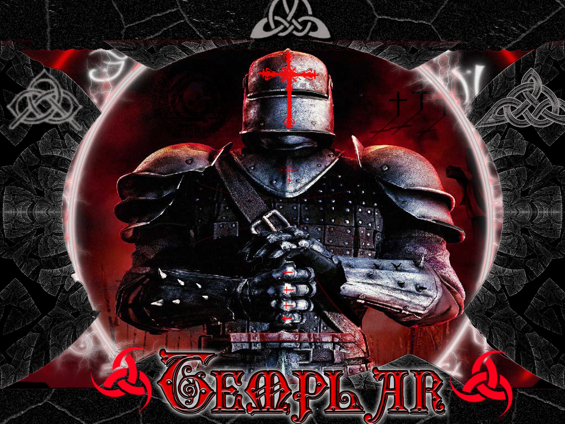 knights, Templars - desktop wallpaper