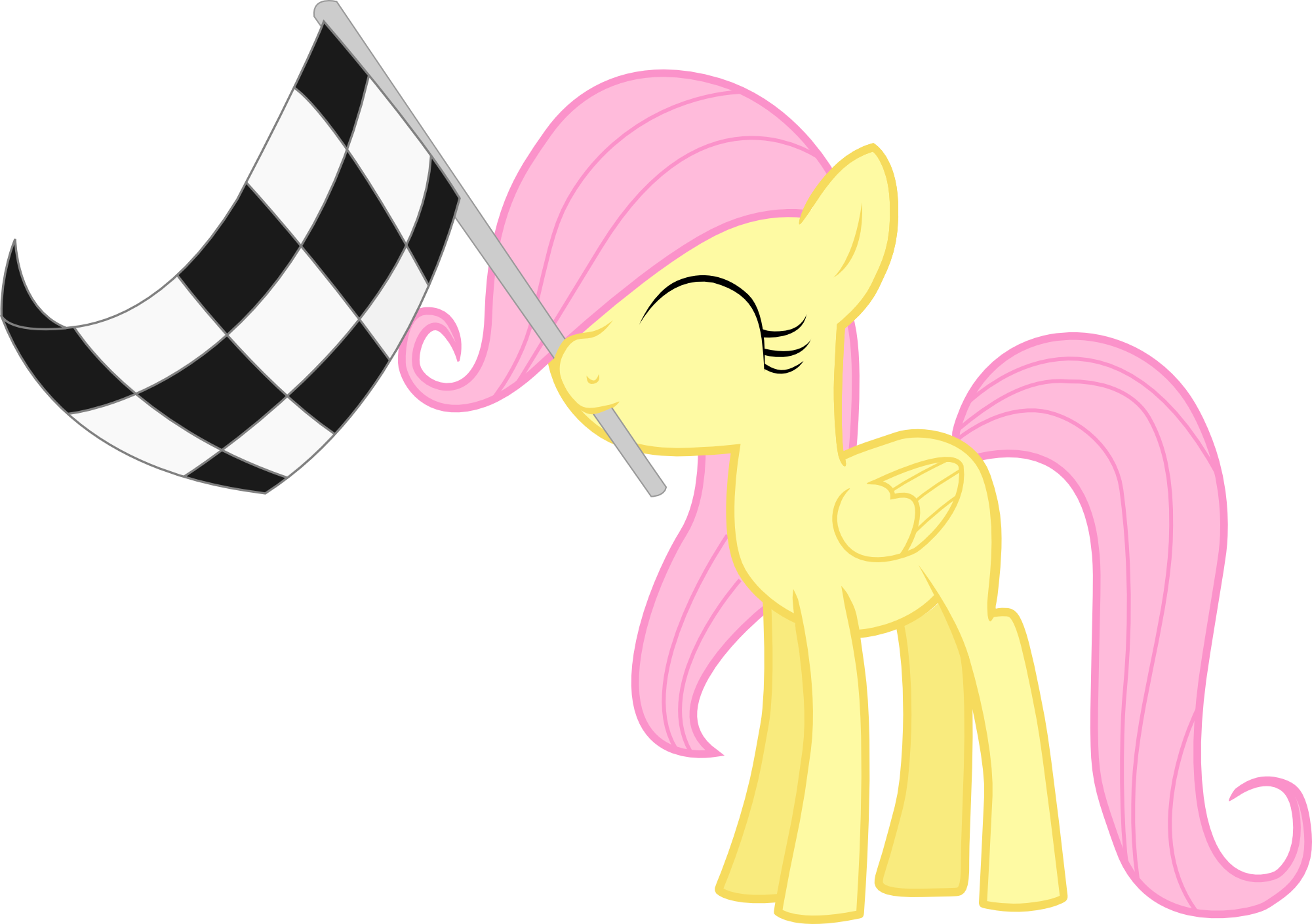 young, flags, My Little Pony, Fluttershy, ponies, My Little Pony: Friendship is Magic - desktop wallpaper