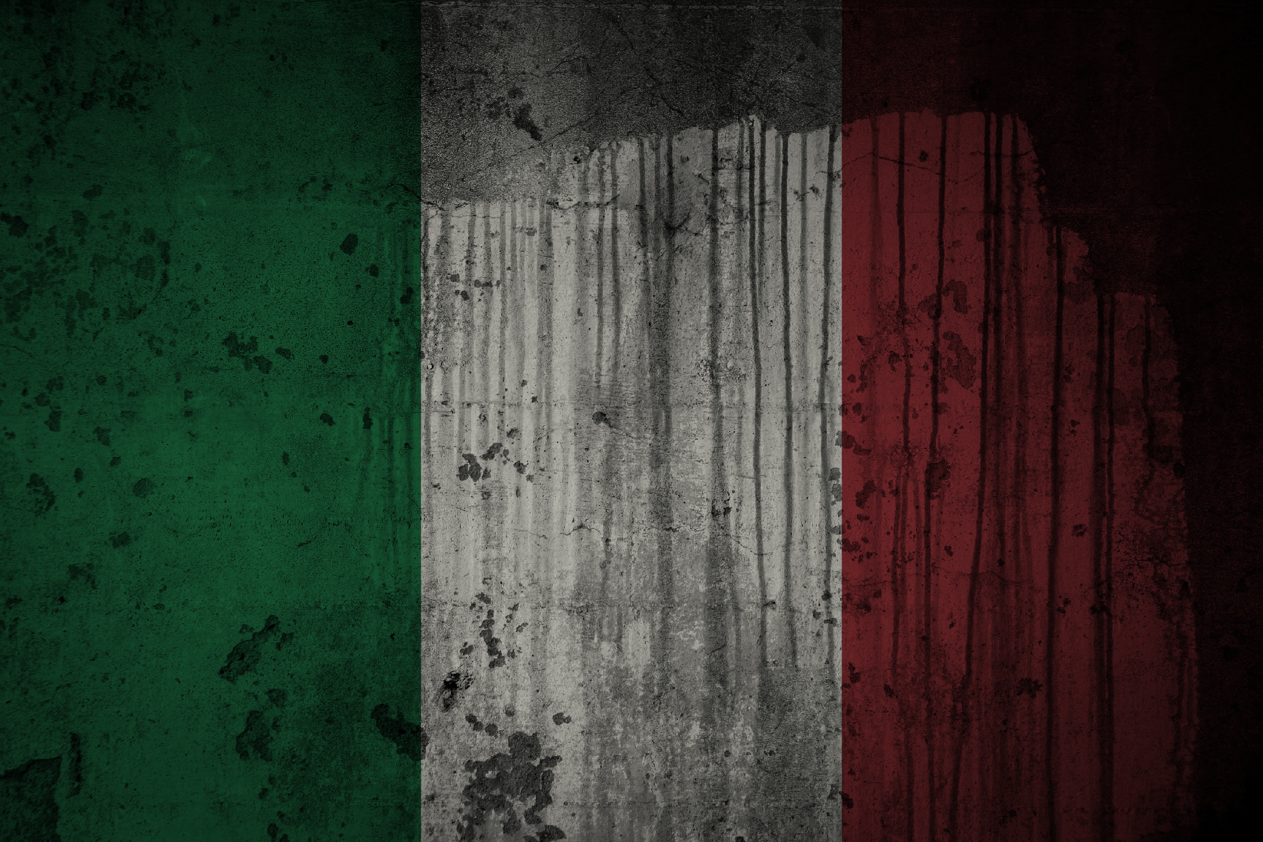 grunge, flags, Italian, Italy - desktop wallpaper