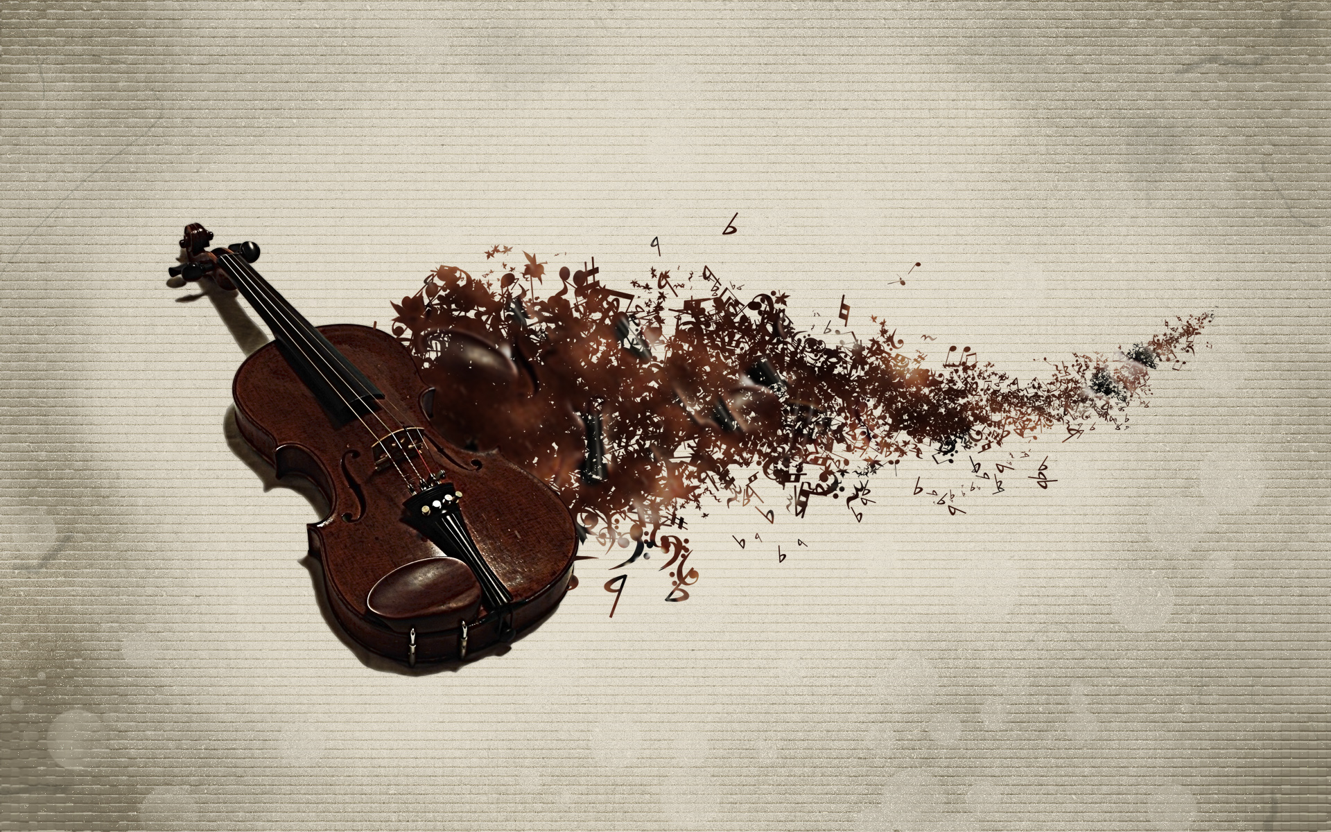 violins - desktop wallpaper