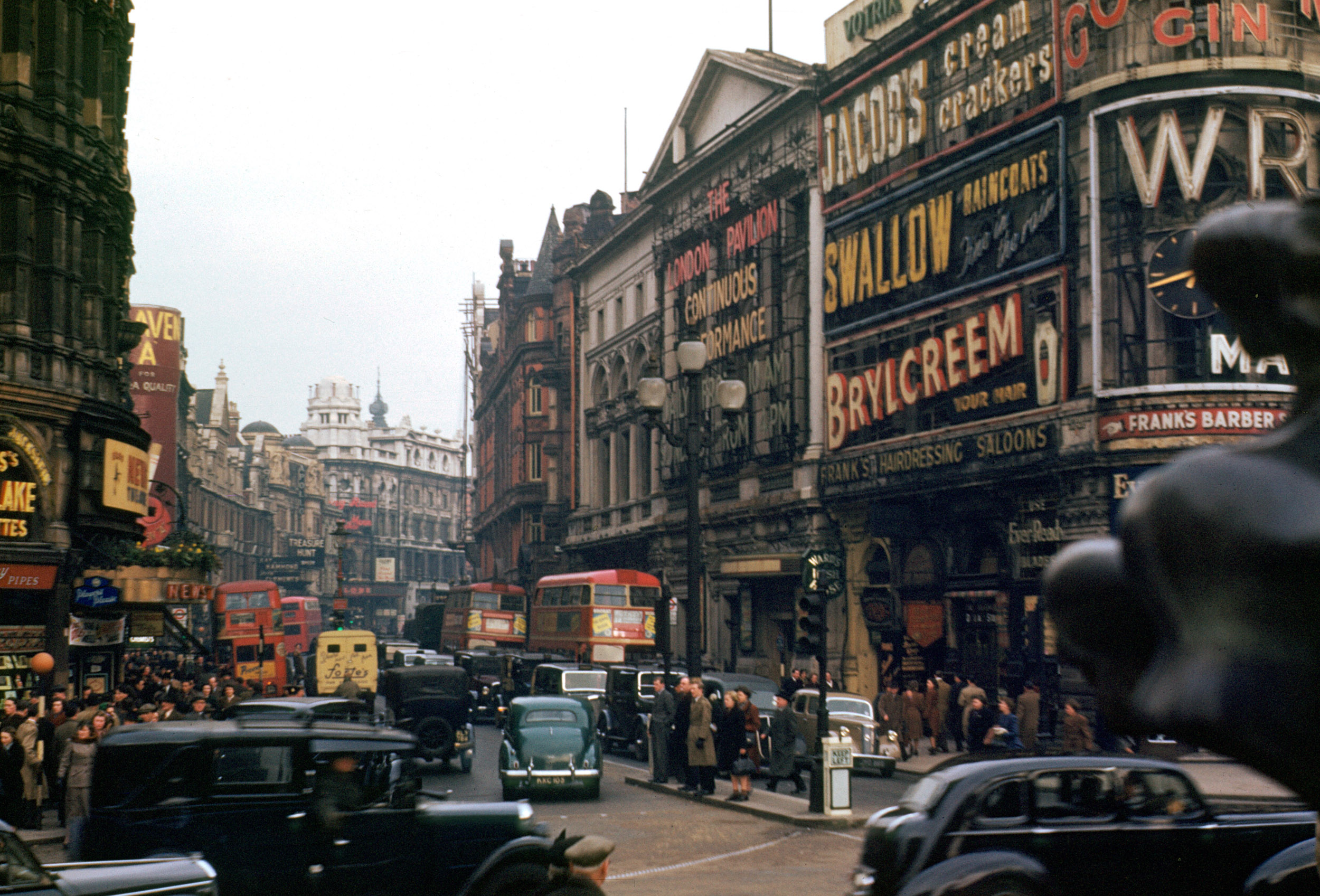 London, colored, old photography - desktop wallpaper