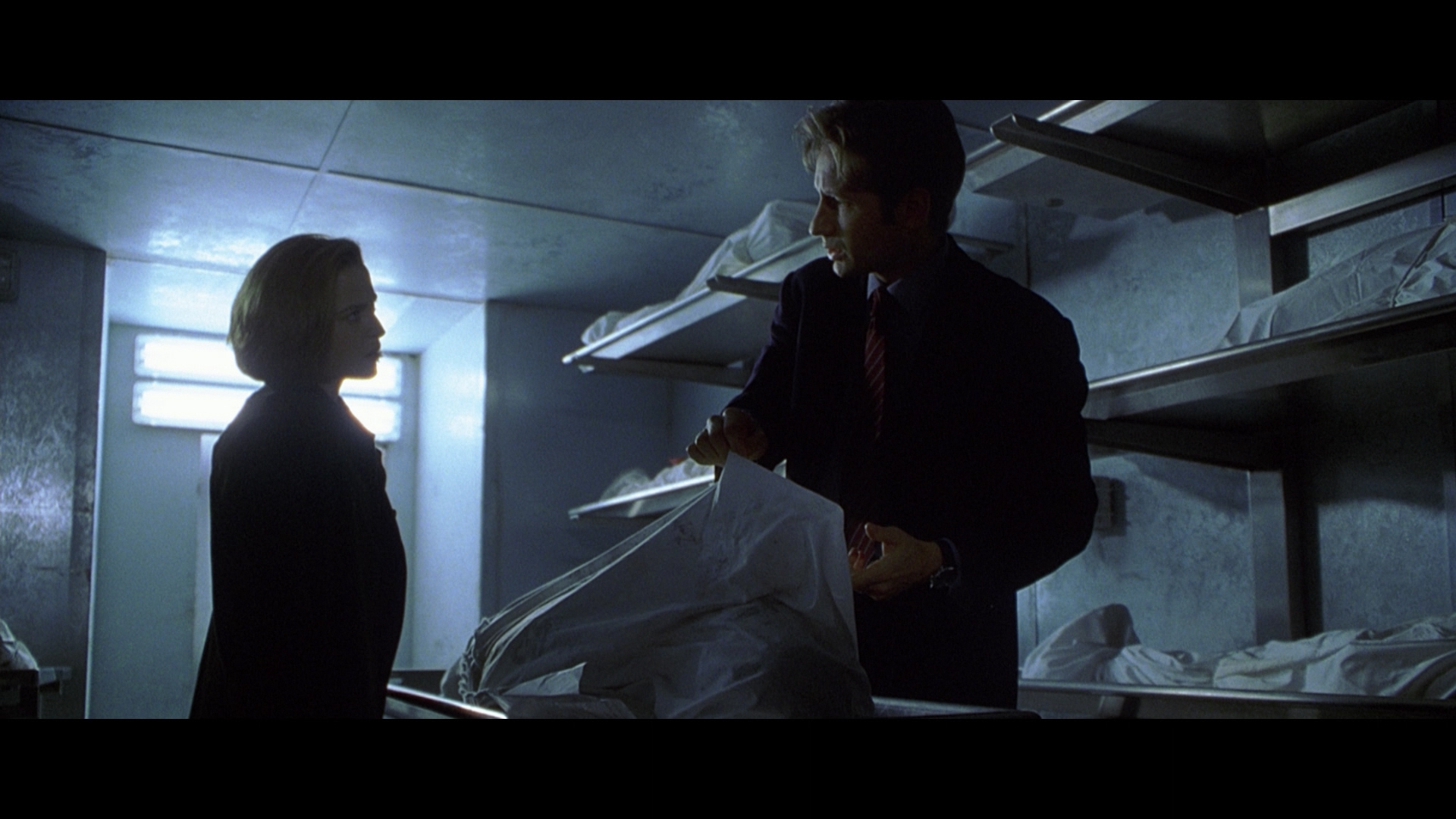 Gillian Anderson, screenshots, David Duchovny, Fox Mulder, The X-Files, Dana Scully - desktop wallpaper