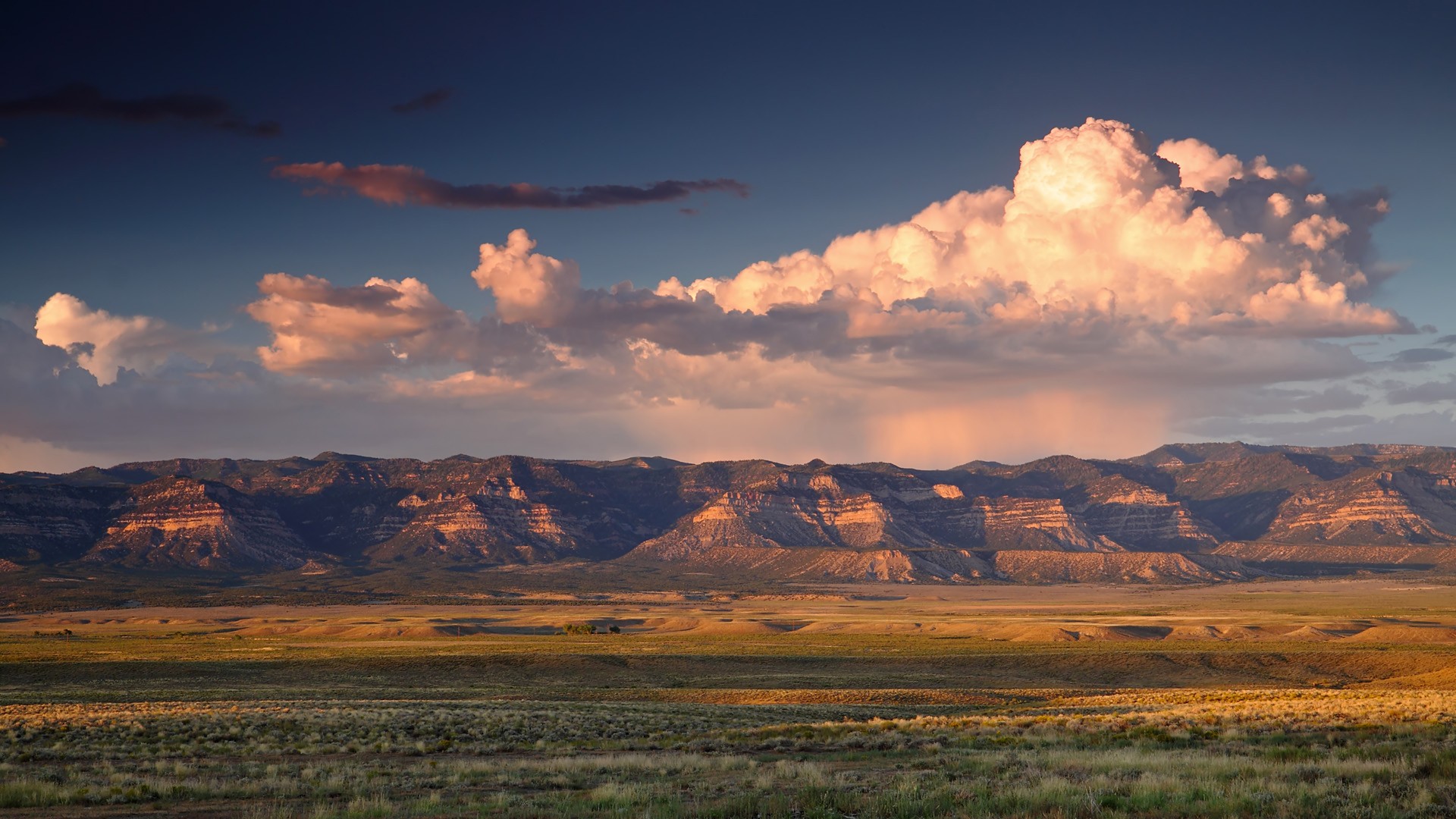 mountains, landscapes, nature, Utah, skyscapes - desktop wallpaper