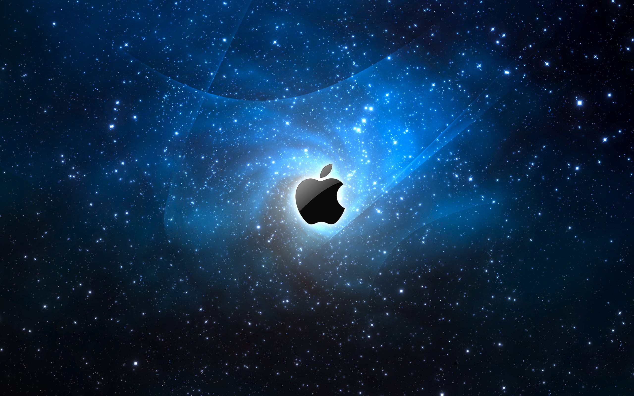 blue, Apple Inc., Mac, logos - desktop wallpaper