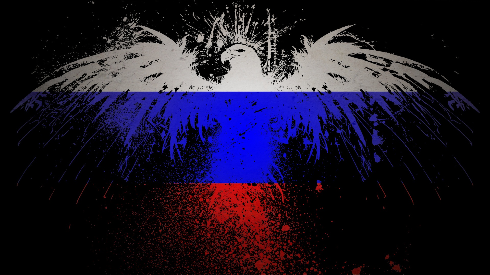 Russia, flags - desktop wallpaper