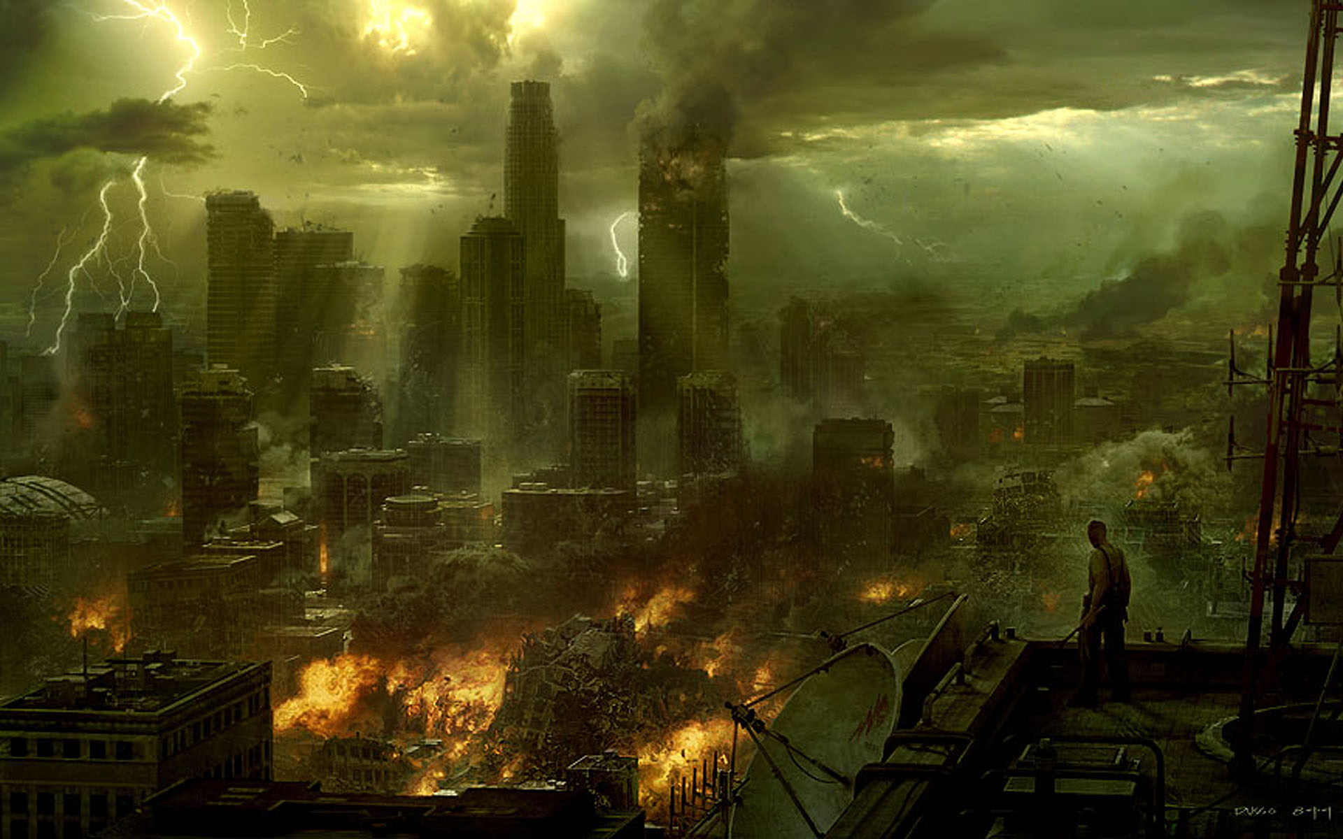 post-apocalyptic - desktop wallpaper