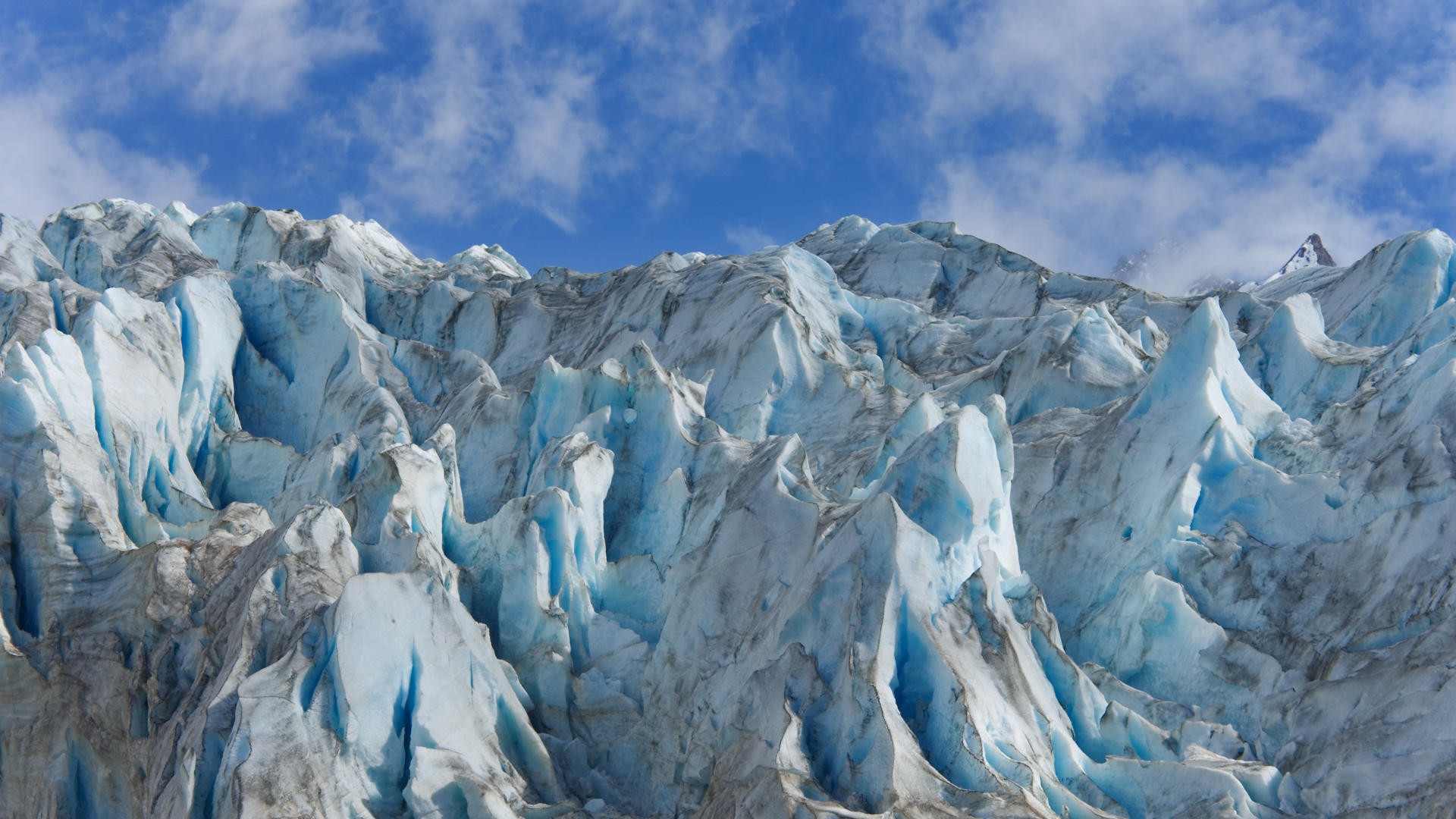 Alaska, glacier, rivers - desktop wallpaper