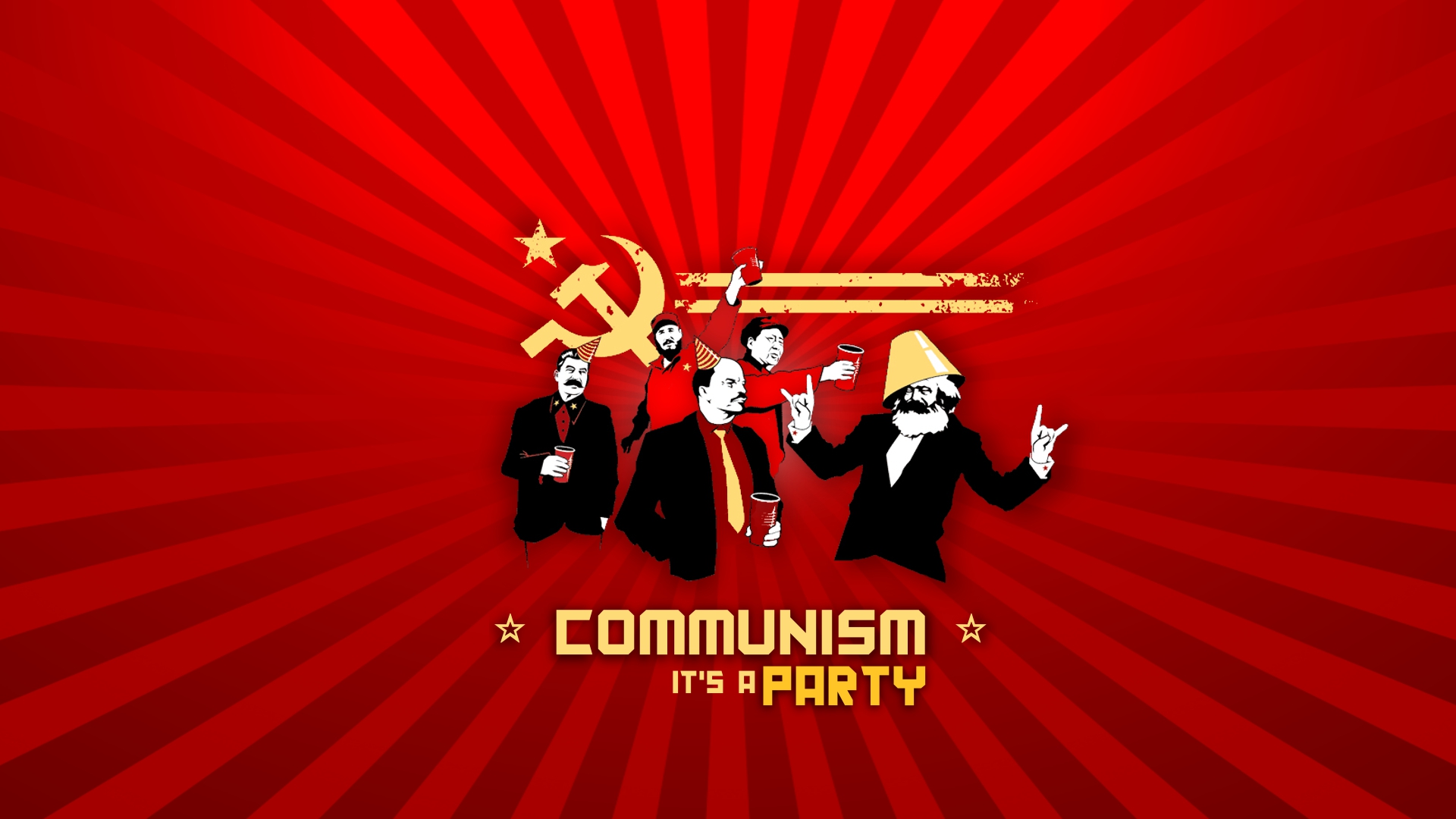 communism, stalin, party, Lenin - desktop wallpaper
