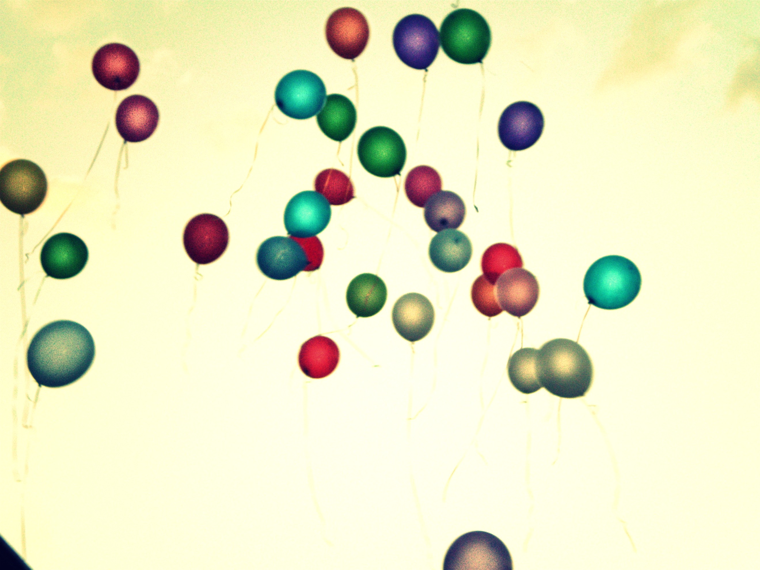 freedom, balloons, skyscapes - desktop wallpaper