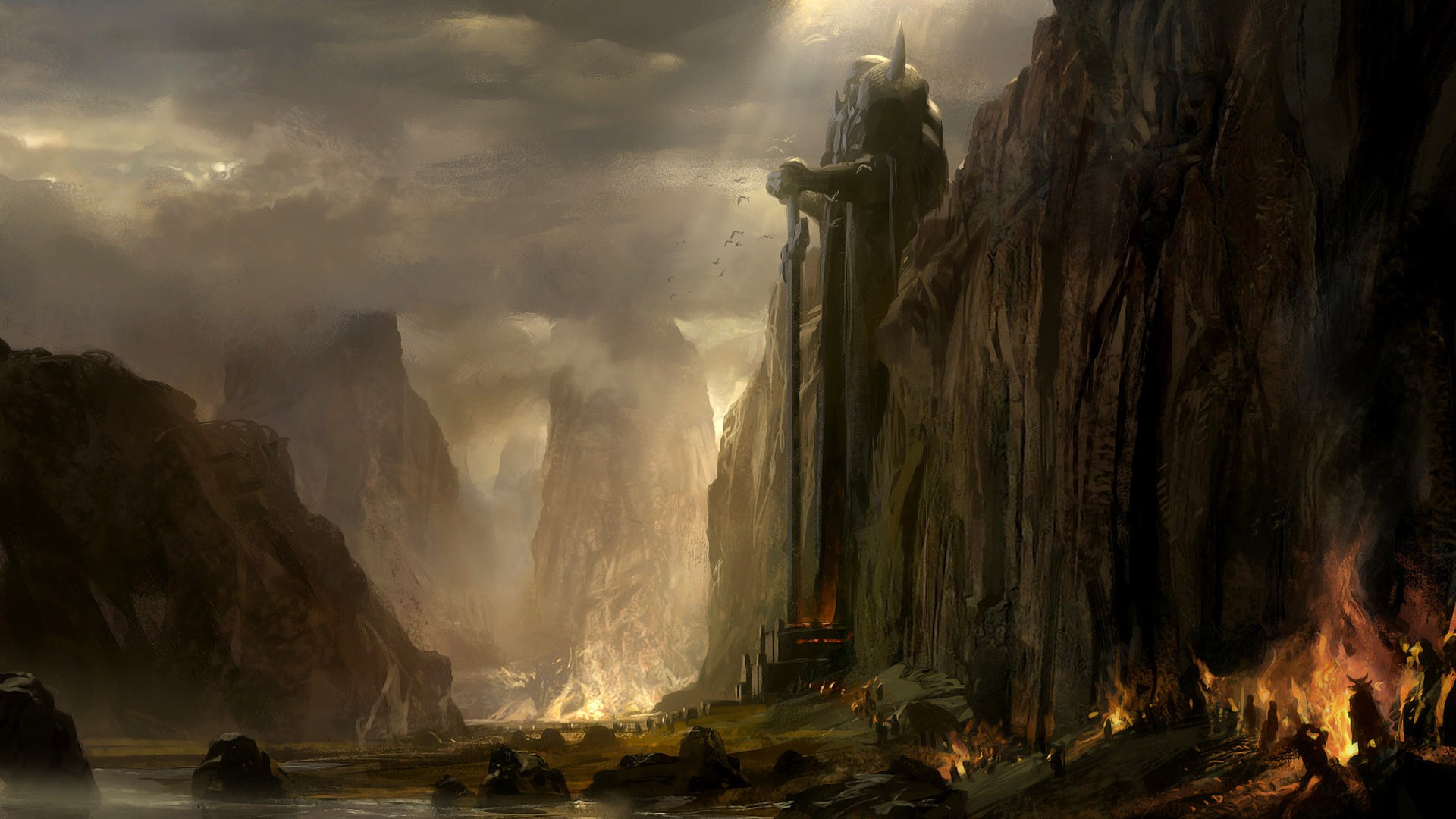 fantasy, landscapes, Guild Wars - desktop wallpaper
