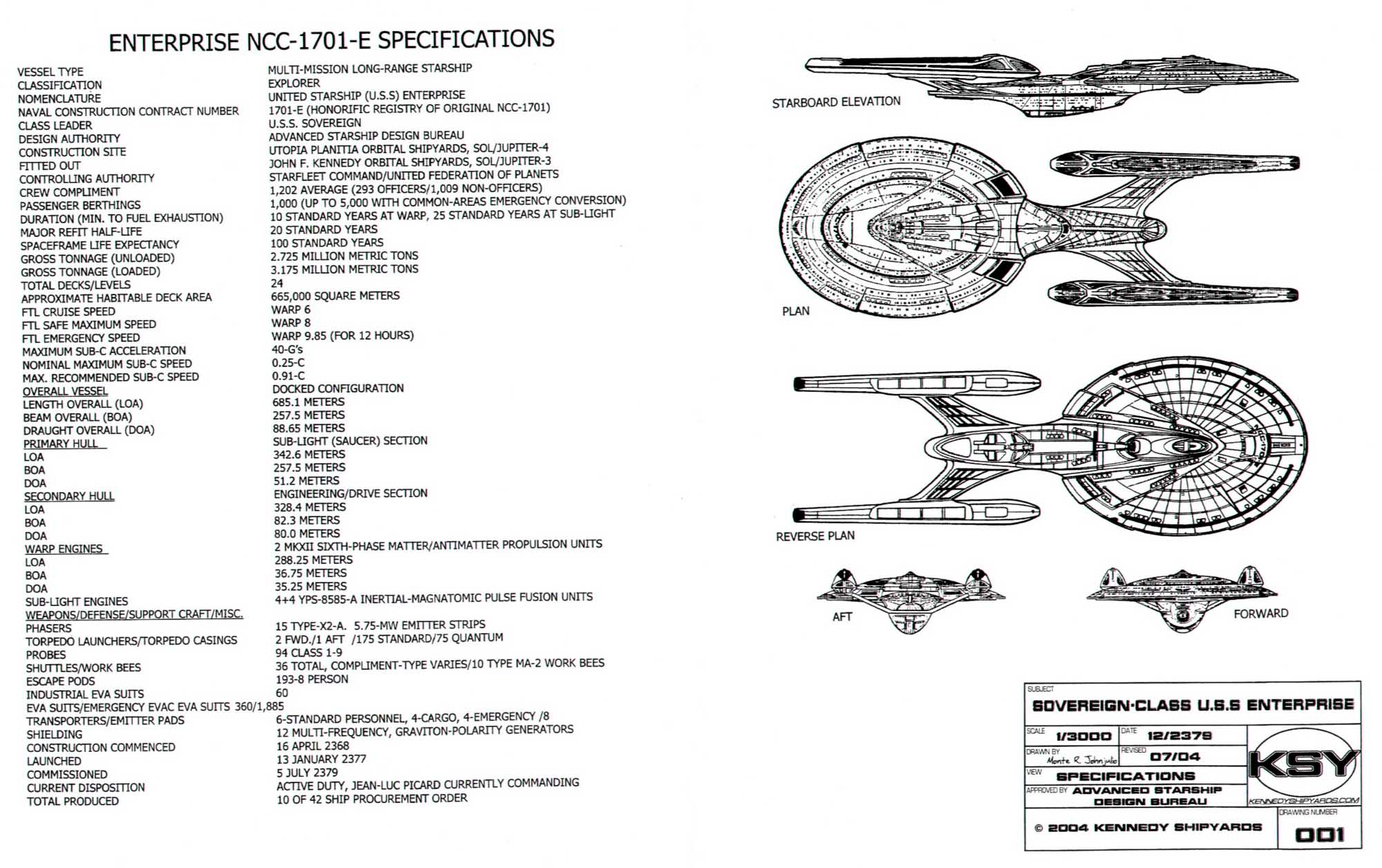 Star Trek, sheet, sovereign, spaceships, vehicles, Star Trek schematics - desktop wallpaper