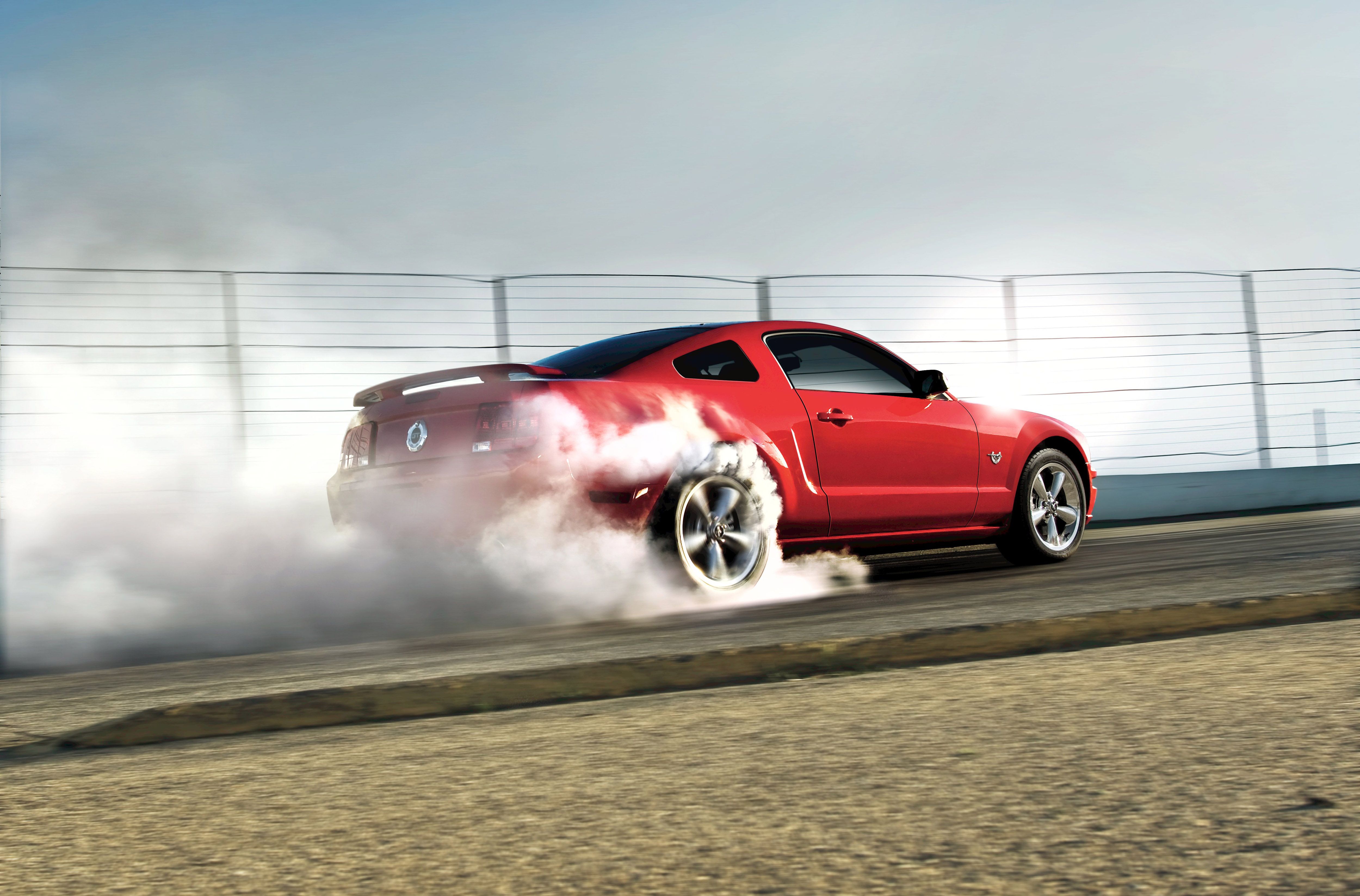 cars, smoke, races - desktop wallpaper