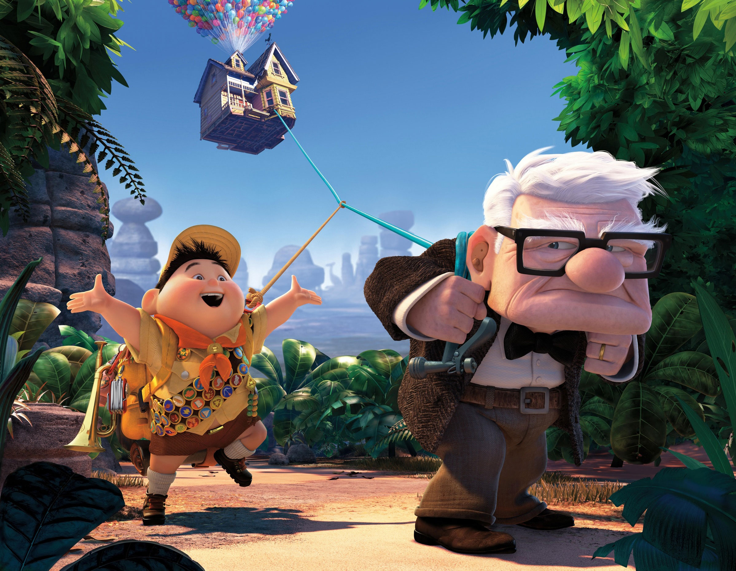 cartoons, Pixar, Disney Company, Up (movie) - desktop wallpaper
