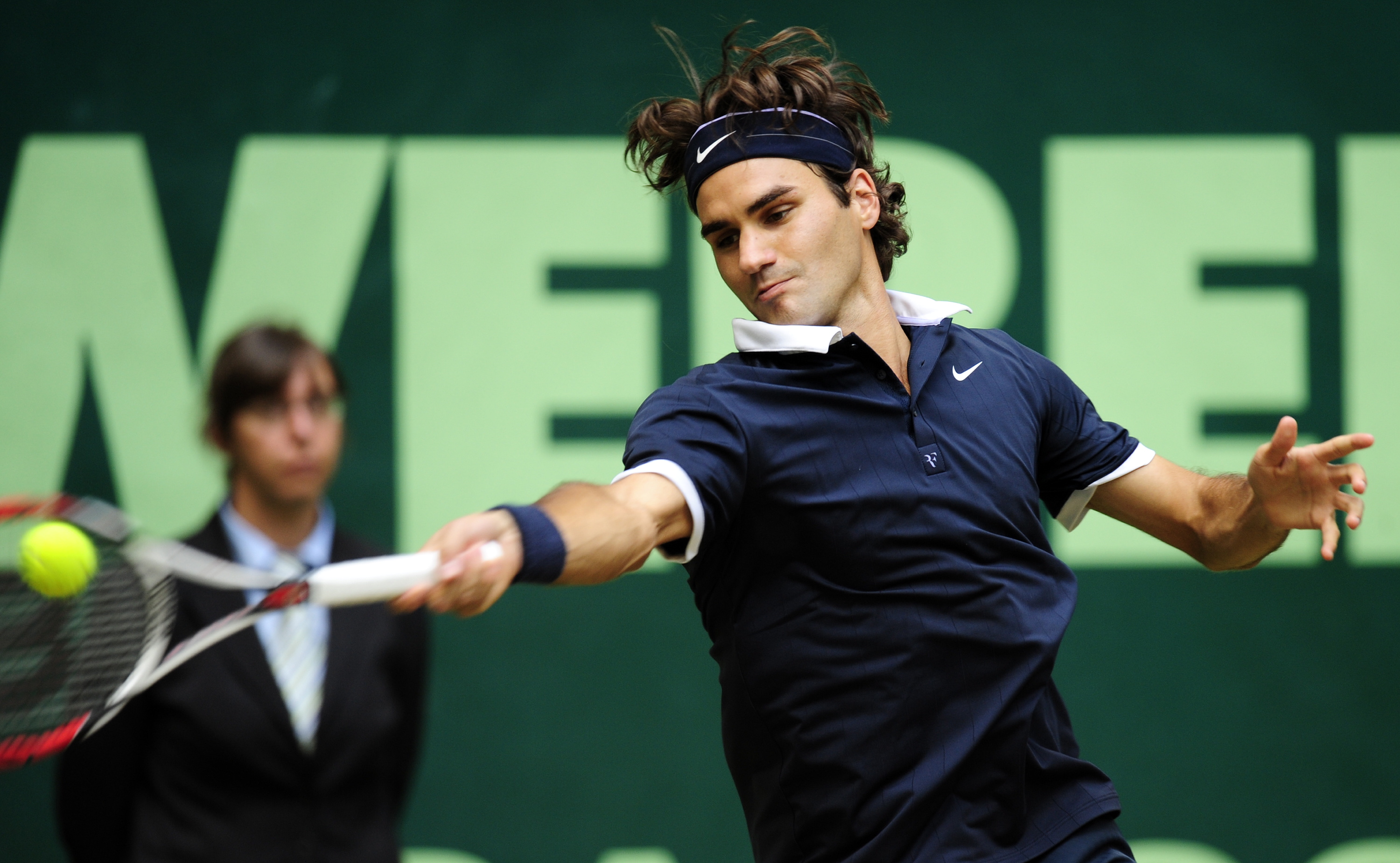 sports, men, tennis, Roger Federer, tennis racquets - desktop wallpaper