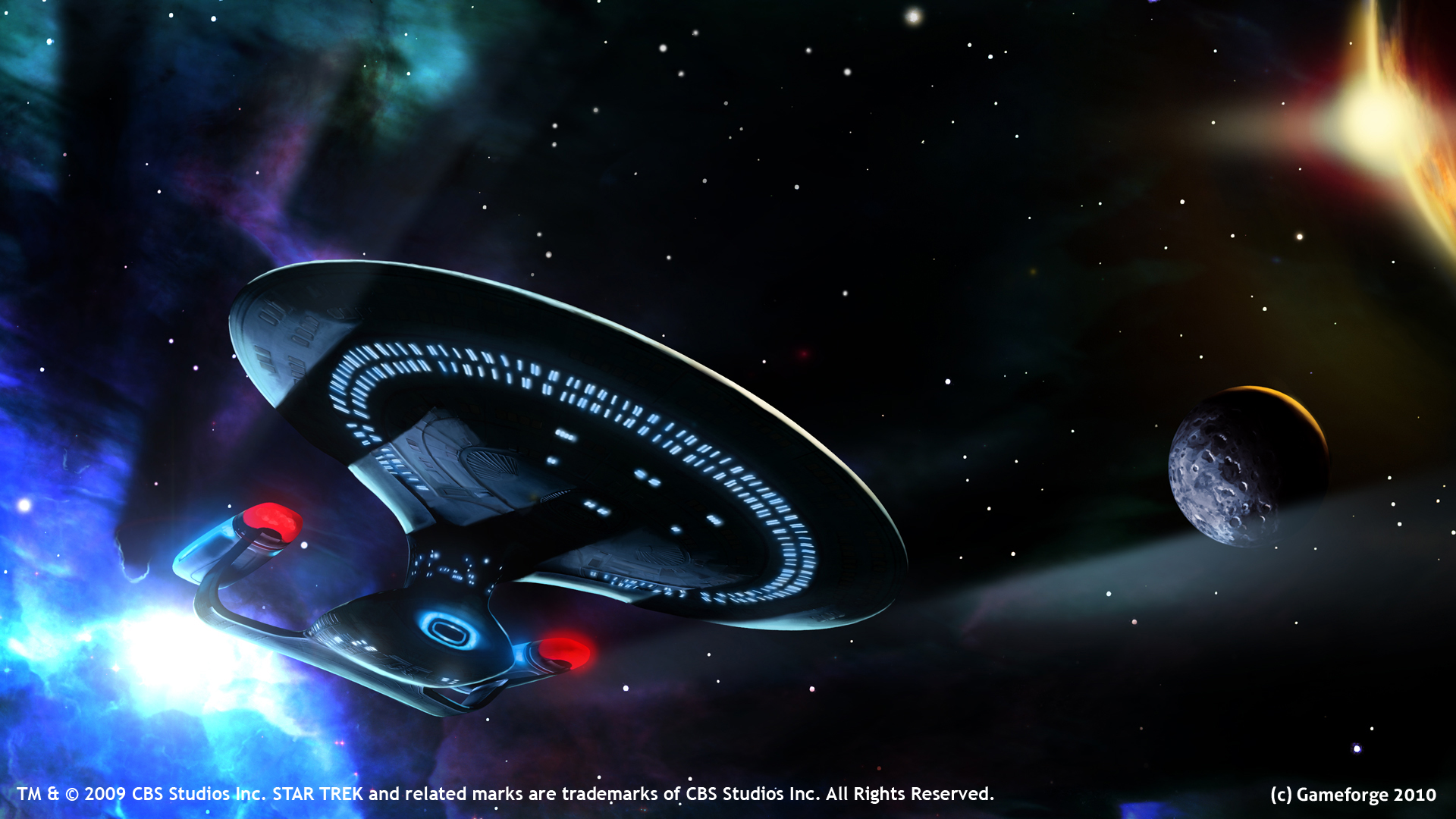 Star Trek, USS Enterprise - desktop wallpaper
