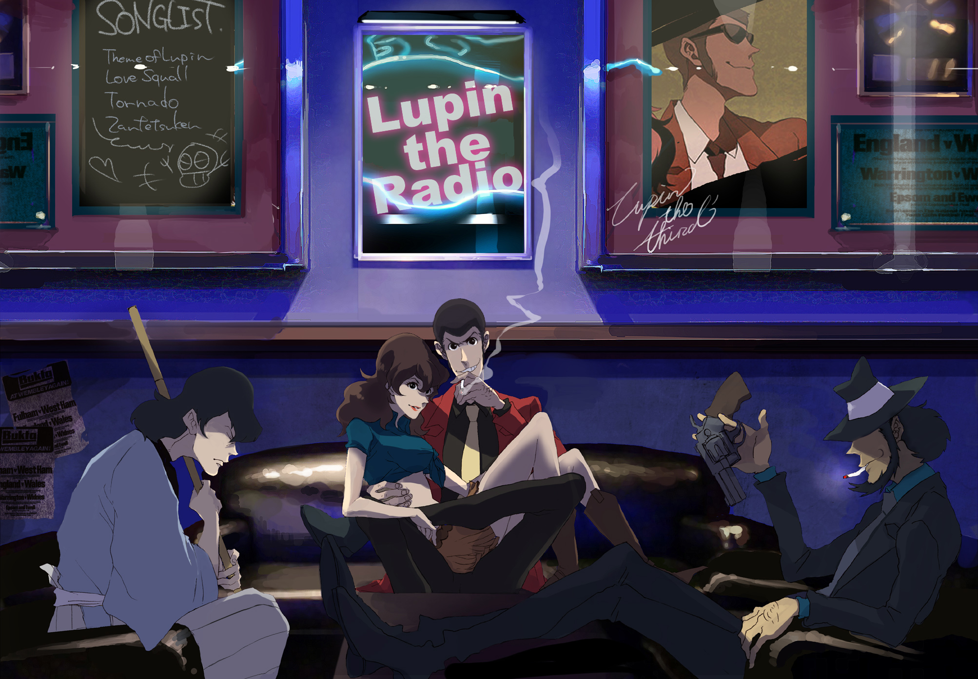 Lupin III - desktop wallpaper