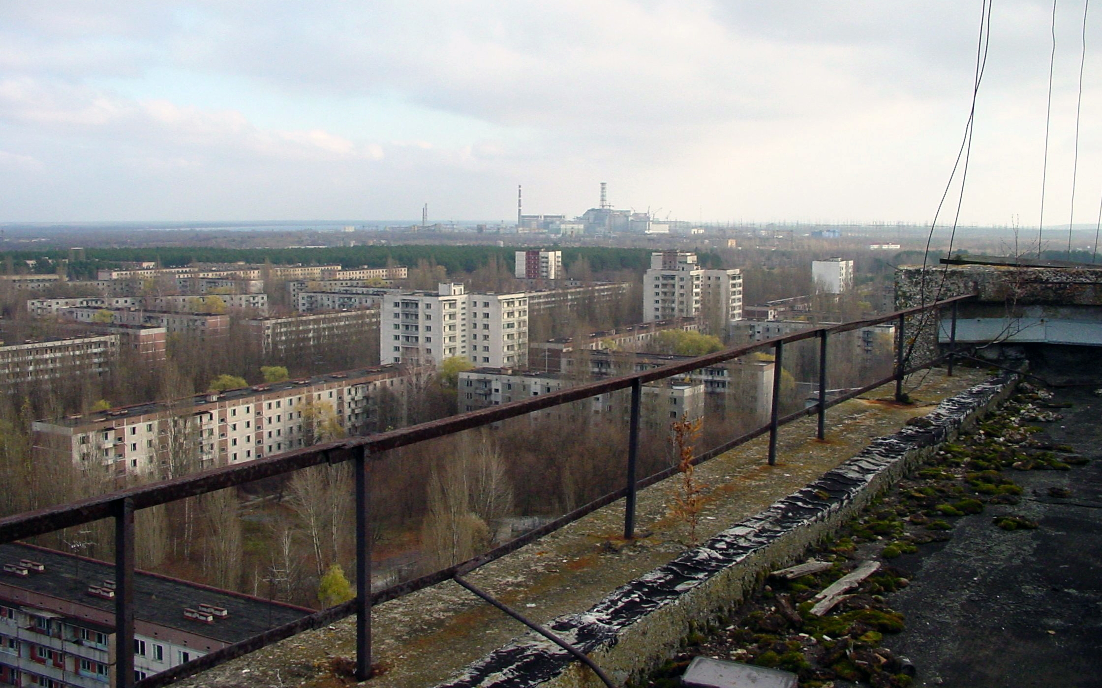 ruins, buildings, Pripyat, Chernobyl - desktop wallpaper