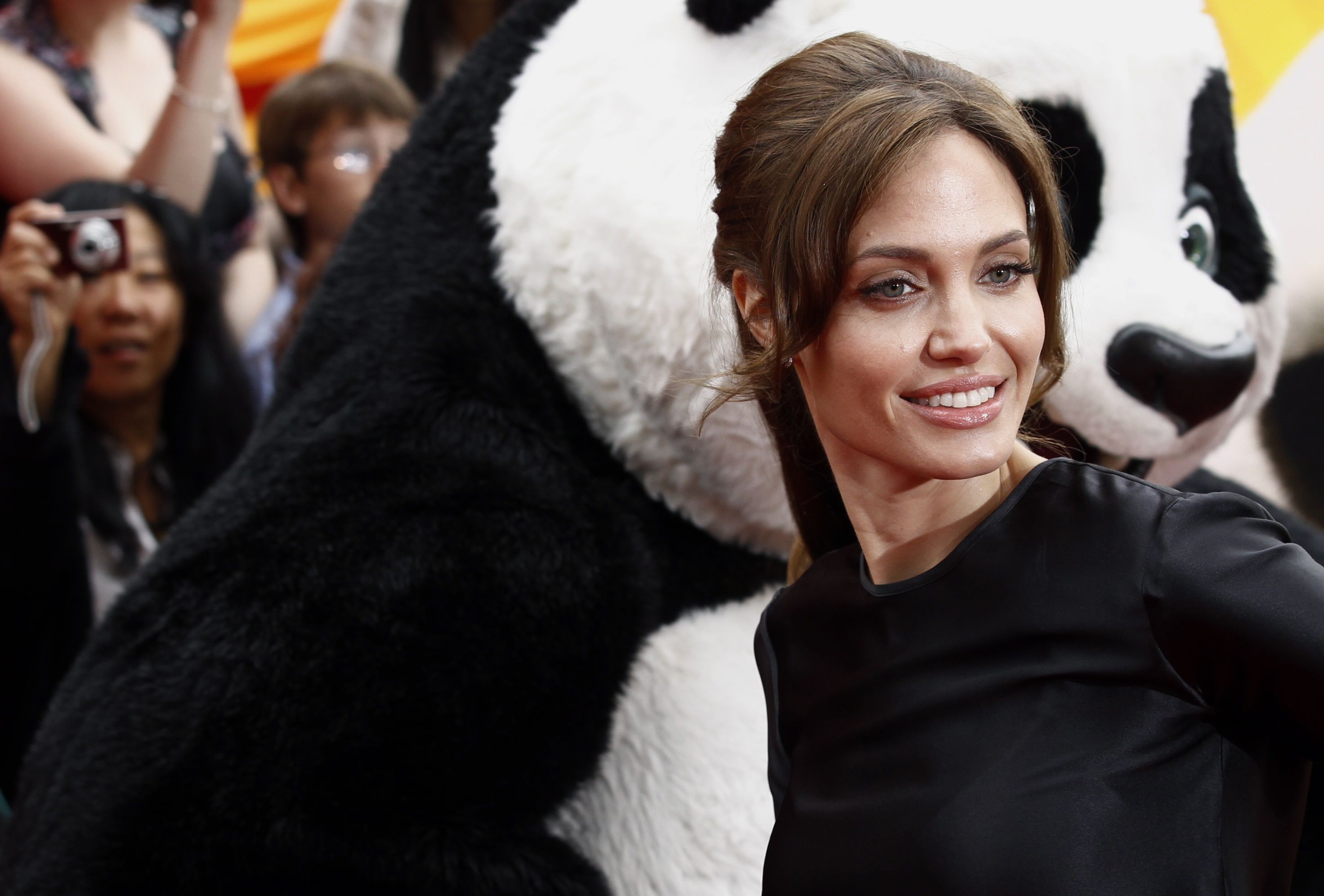 women, Angelina Jolie, Kung Fu Panda - desktop wallpaper