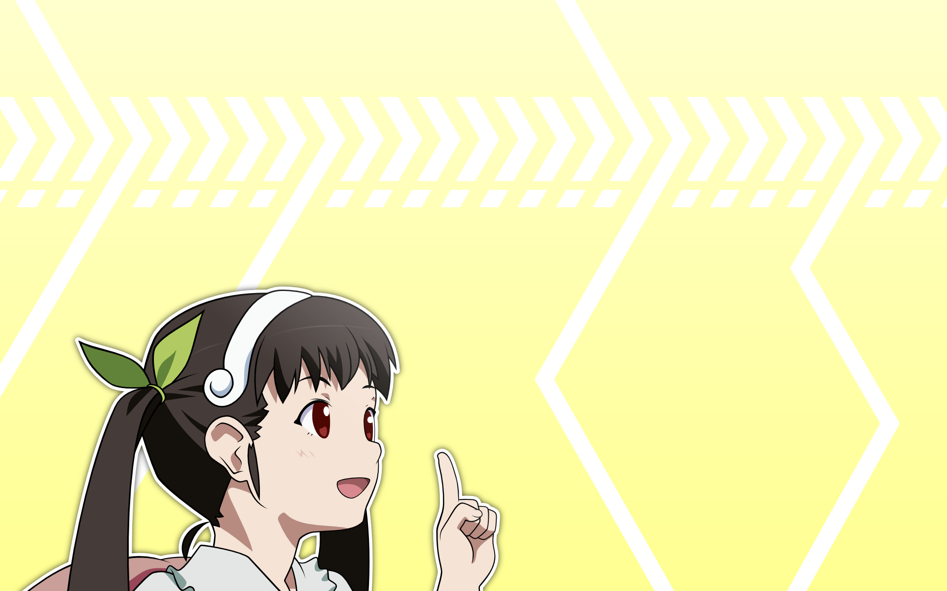 Bakemonogatari, Hachikuji Mayoi, anime girls, Monogatari series - desktop wallpaper