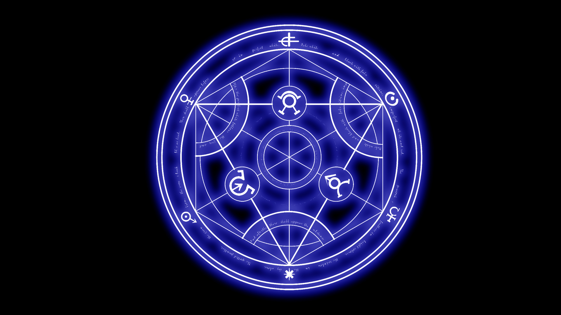 Fullmetal Alchemist, Alchemical Circle - desktop wallpaper