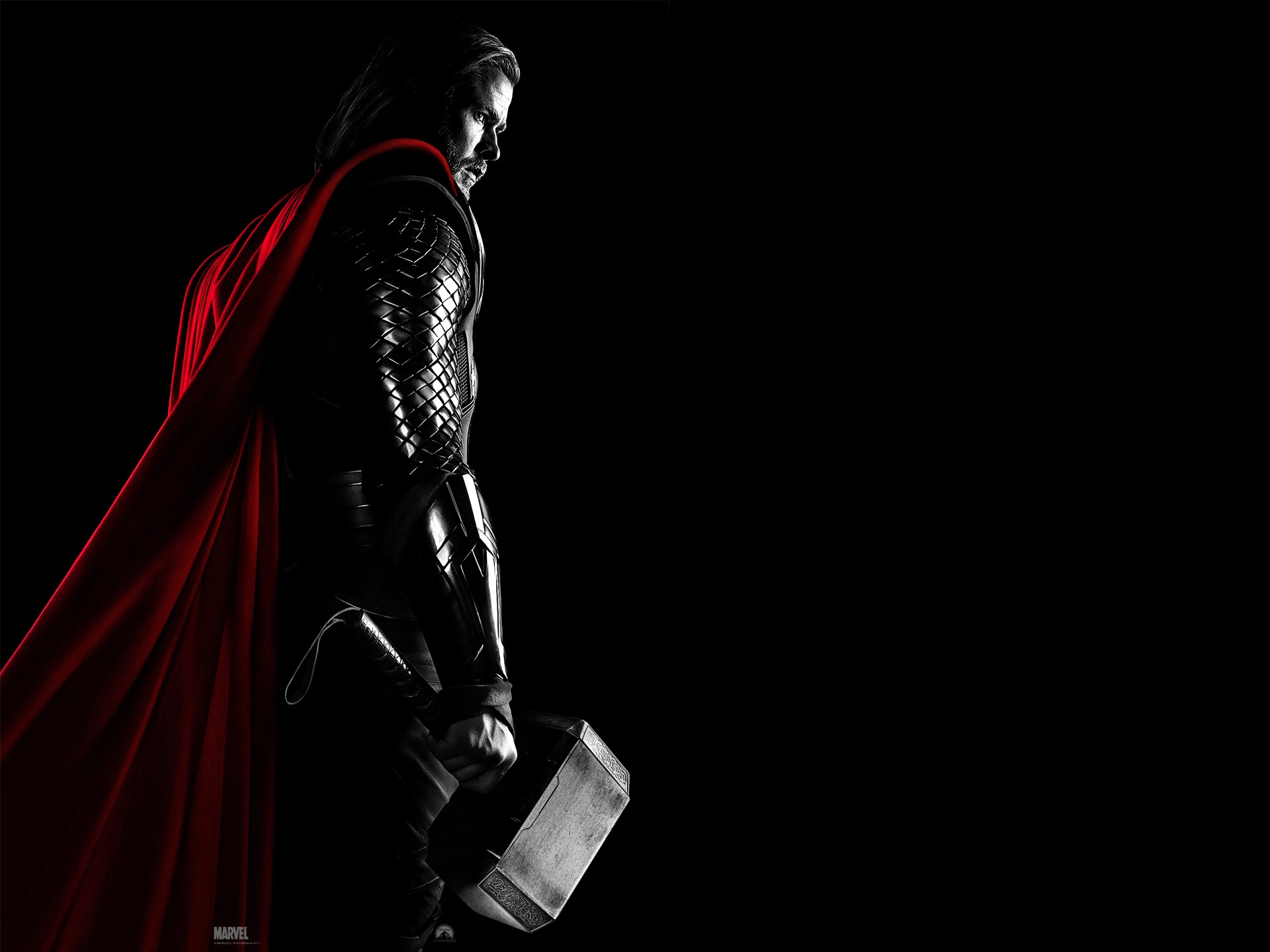 Thor, Chris Hemsworth, Thor (movie), Mjolnir - desktop wallpaper