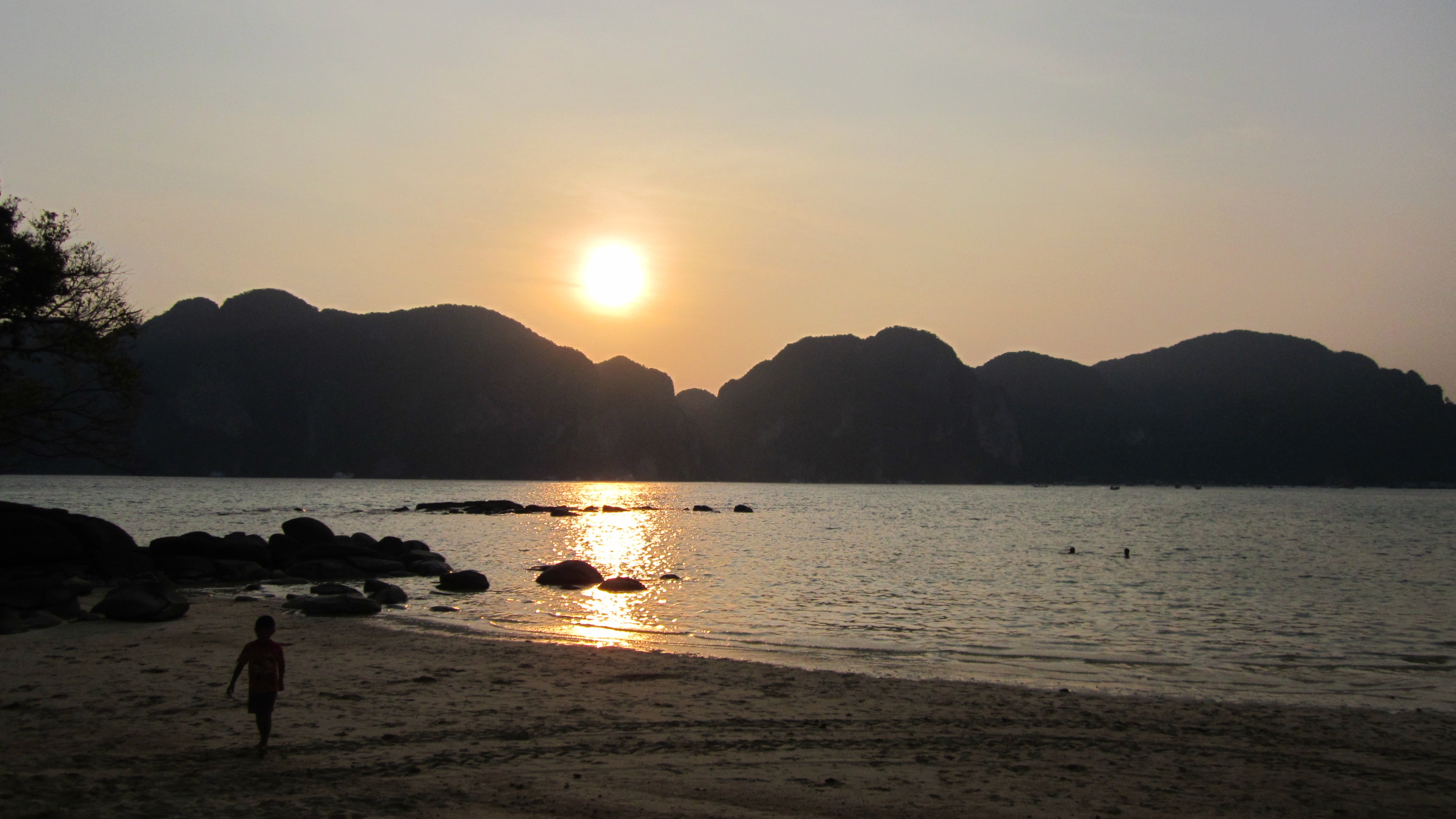 sunset, landscapes, Thailand, beaches - desktop wallpaper