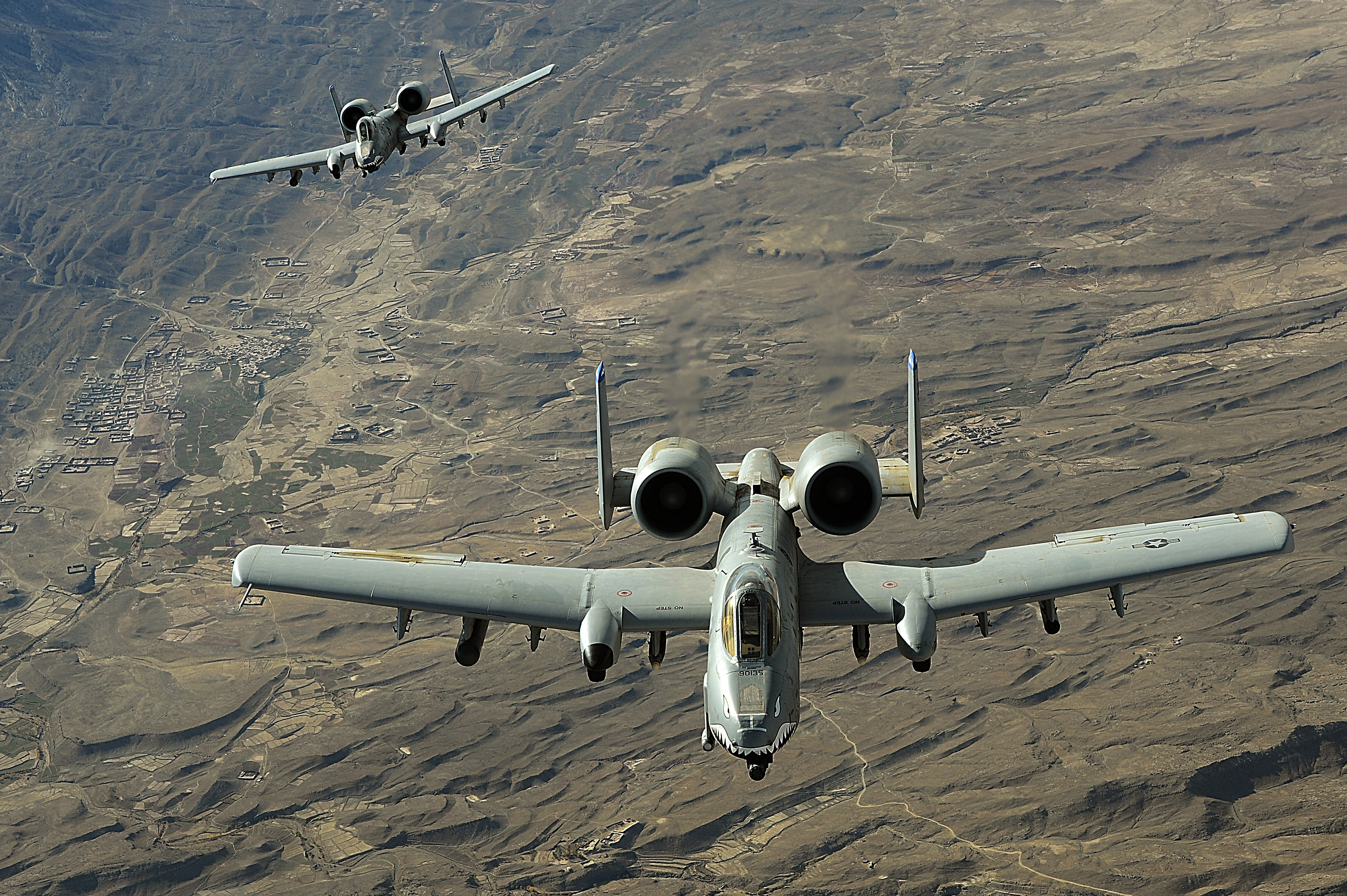 aircraft, military, Thunderbolt, A-10 Thunderbolt II - desktop wallpaper