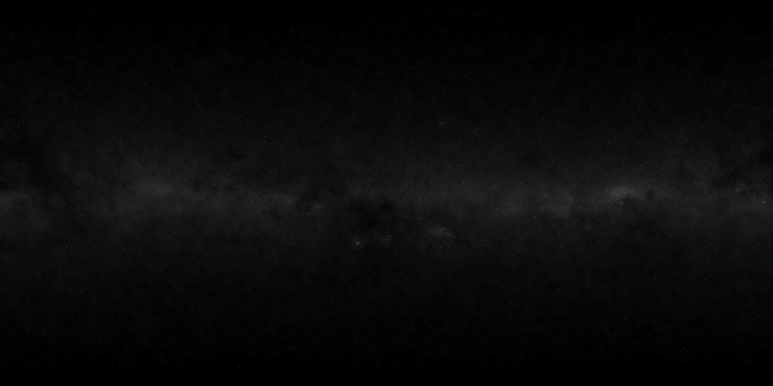 outer space, monochrome - desktop wallpaper