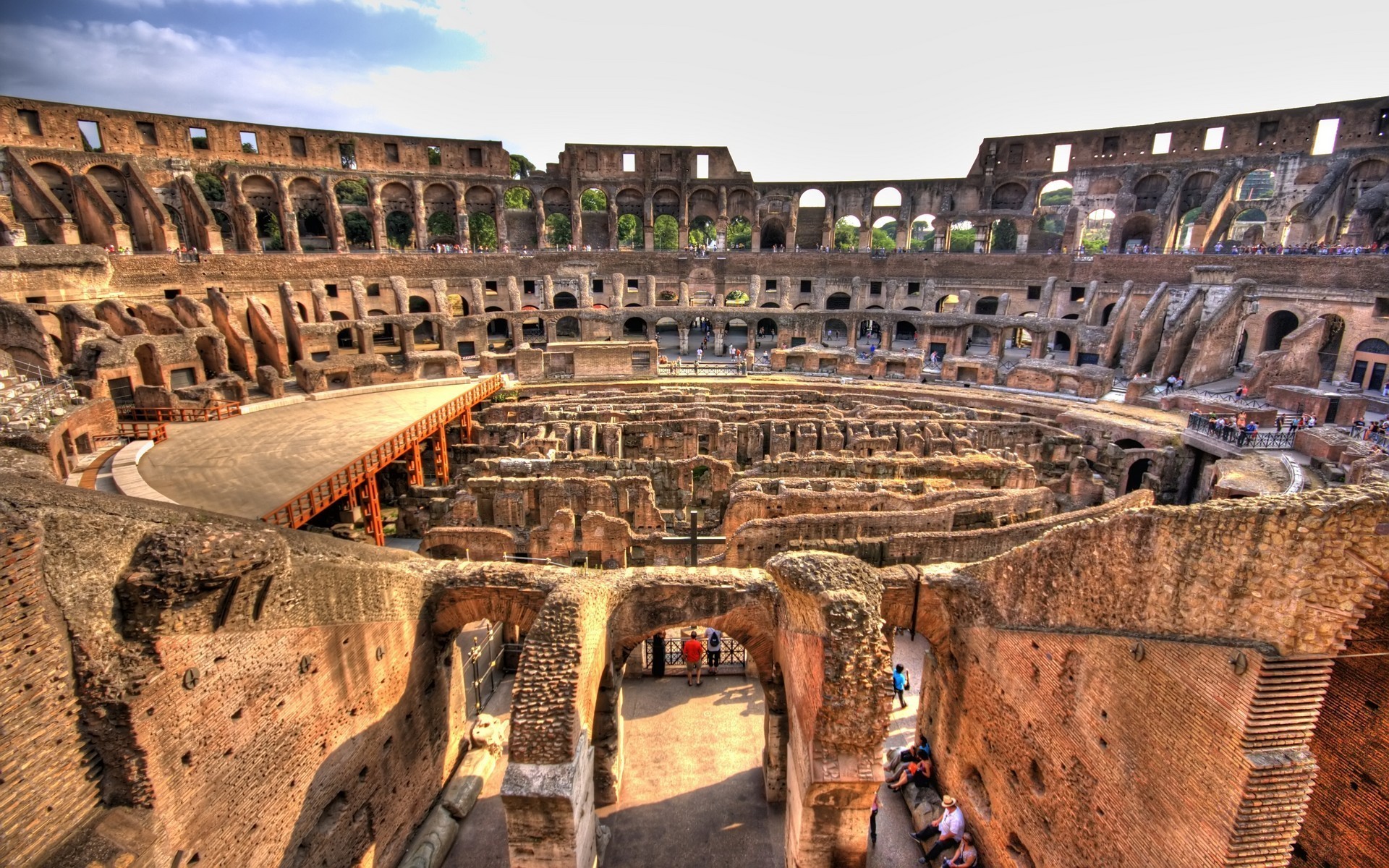 Rome, Colosseum - desktop wallpaper