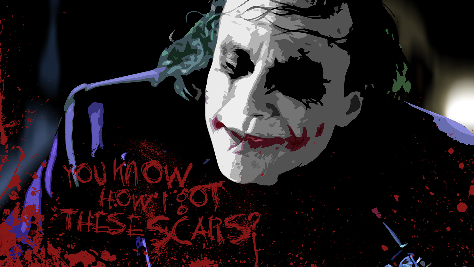 movies, The Joker, The Dark Knight - desktop wallpaper