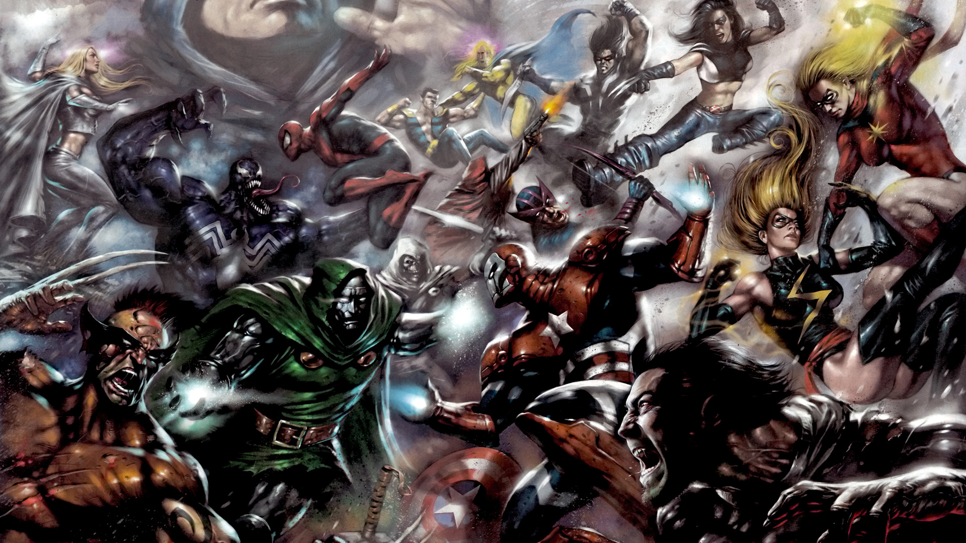 comics, Marvel Comics, X-Force, Dark Avengers - desktop wallpaper