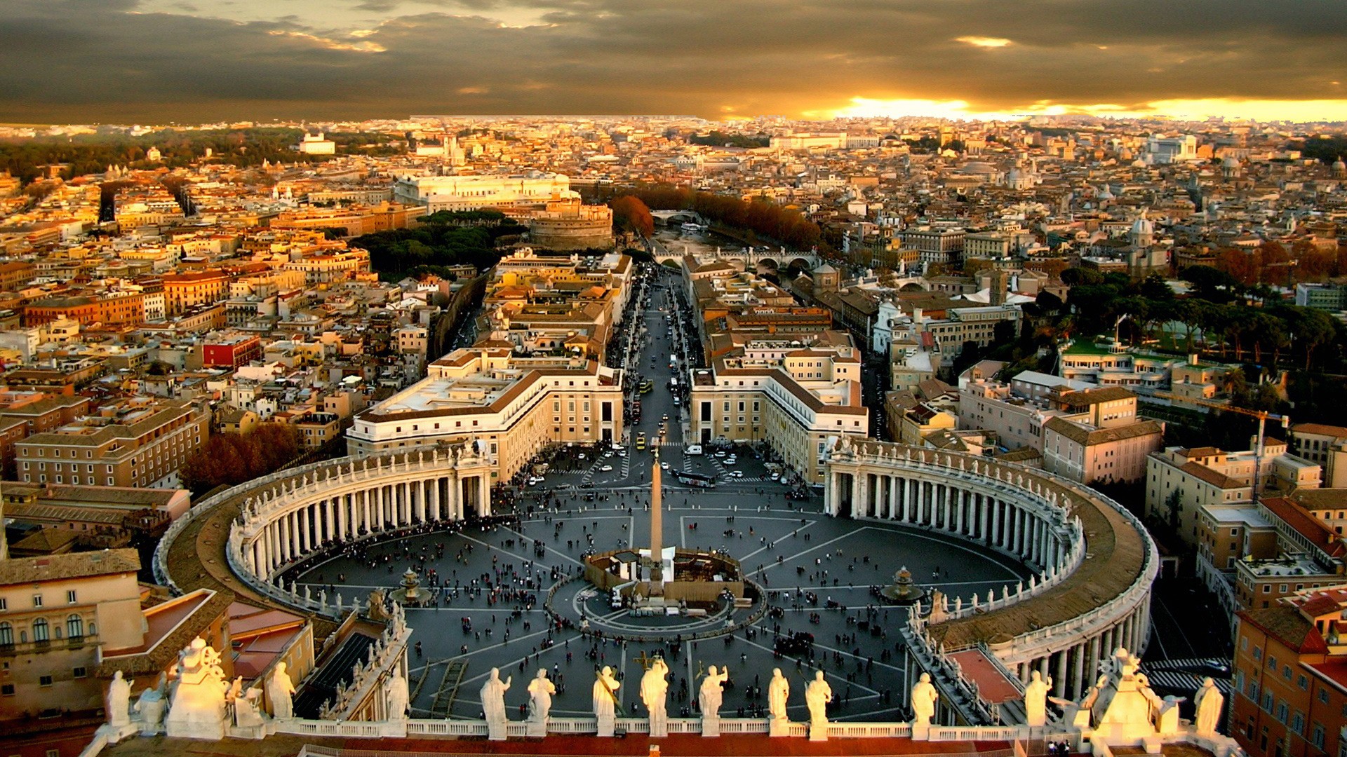 cityscapes, urban, Roma, vatican city - desktop wallpaper