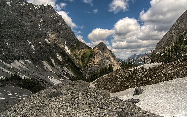 mountains, Canada, kananaskis - desktop wallpaper