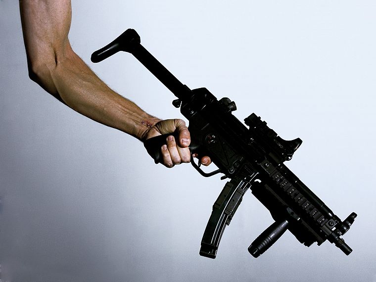 guns, weapons, MP5 - desktop wallpaper