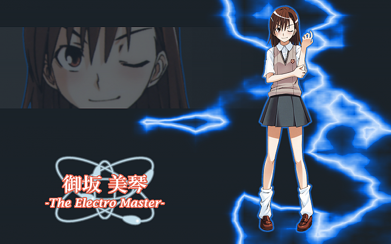 school uniforms, Misaka Mikoto, Toaru Majutsu no Index - desktop wallpaper