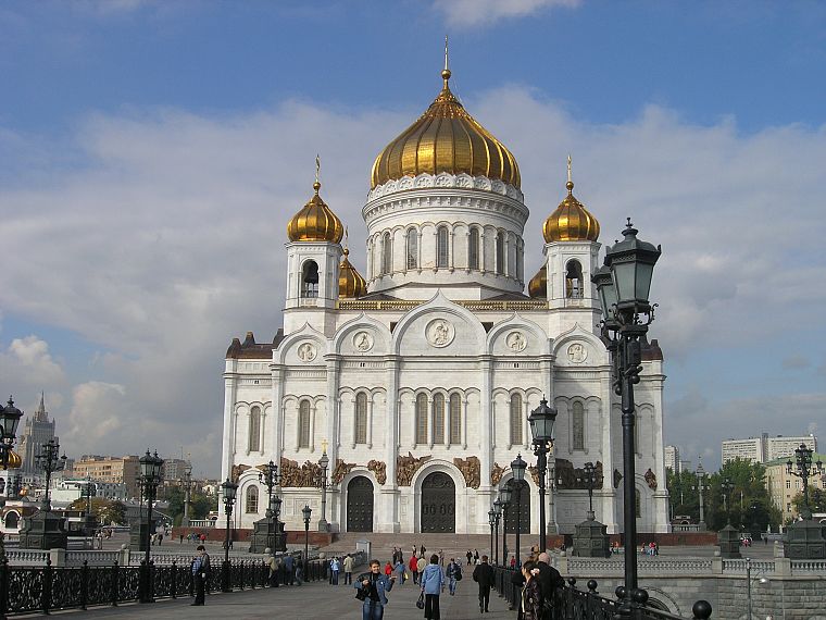 buildings, Moscow, cathedrals - desktop wallpaper