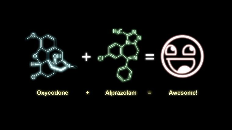 drugs, Awesome Face, oxycodone, alprazolam, oxycontin, xanax - desktop wallpaper