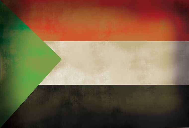flags, Sudan - desktop wallpaper