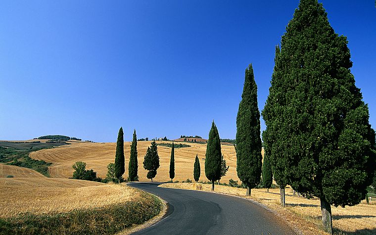 landscapes, nature, Italy, roads - desktop wallpaper