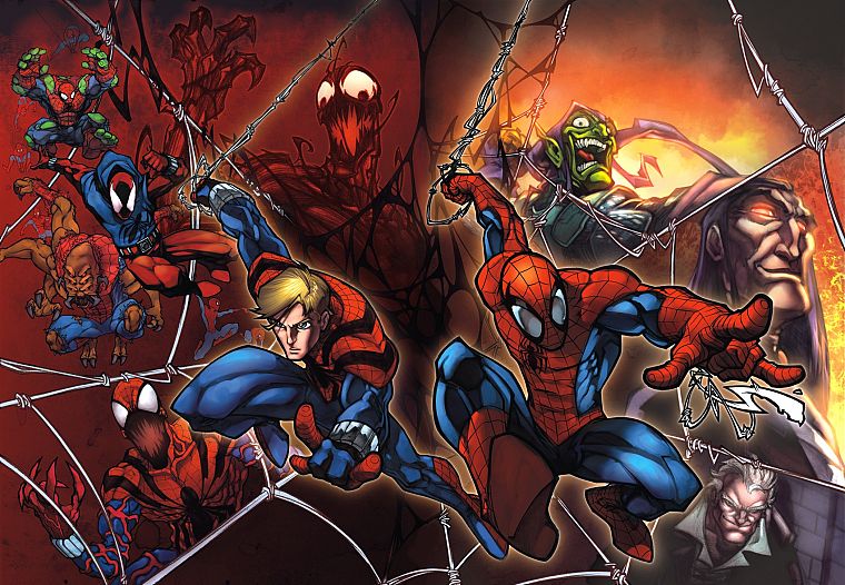 Spider-Man, Carnage, Marvel Comics, Green Goblin - desktop wallpaper