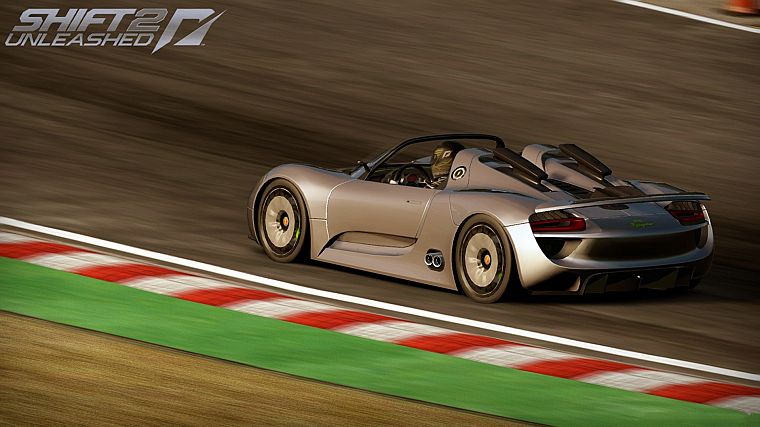 video games, cars, Porsche 918 Spyder, games, Need For Speed Shift 2: Unleashed, pc games - desktop wallpaper