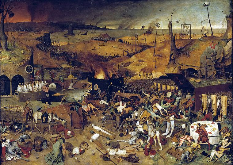 paintings, death, apocalypse, Hieronymus Bosch - desktop wallpaper