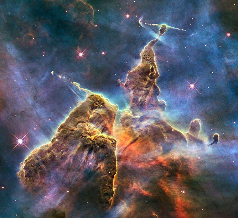 outer space, stars, nebulae, Hubble - desktop wallpaper
