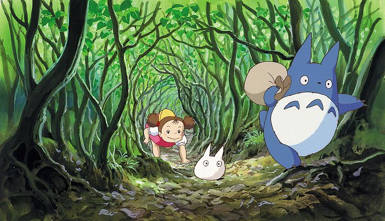 Hayao Miyazaki, My Neighbour Totoro, Studio Ghibli - desktop wallpaper