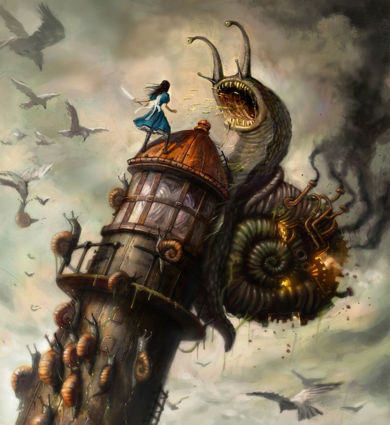 Alice in Wonderland - desktop wallpaper