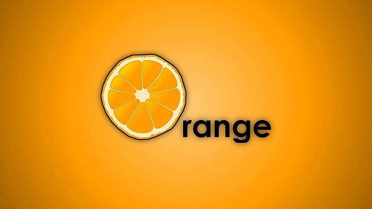 yellow, orange, fruits, oranges, simplistic - desktop wallpaper