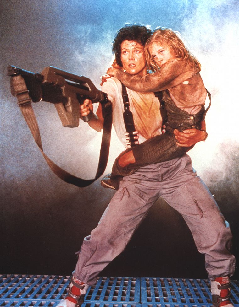 movies, Sigourney Weaver, Aliens movie, Aliens - desktop wallpaper