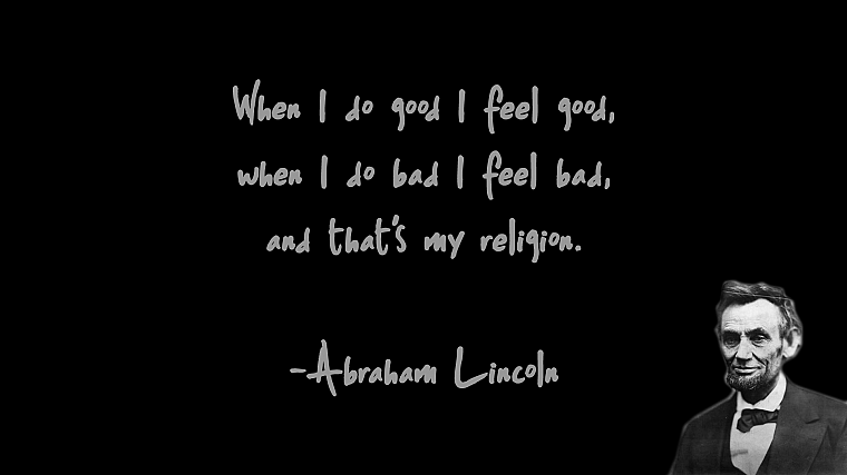 Abraham Lincoln, religion, grayscale - desktop wallpaper
