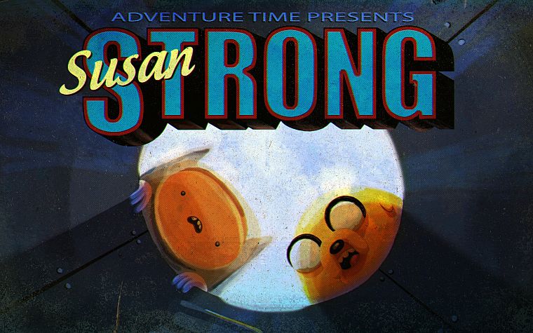 Adventure Time, Susan, strong - desktop wallpaper