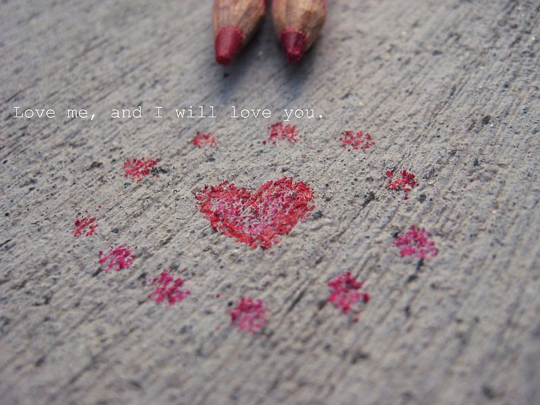 love, hearts - desktop wallpaper